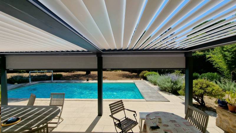 Pergola sur mesure en aluminium